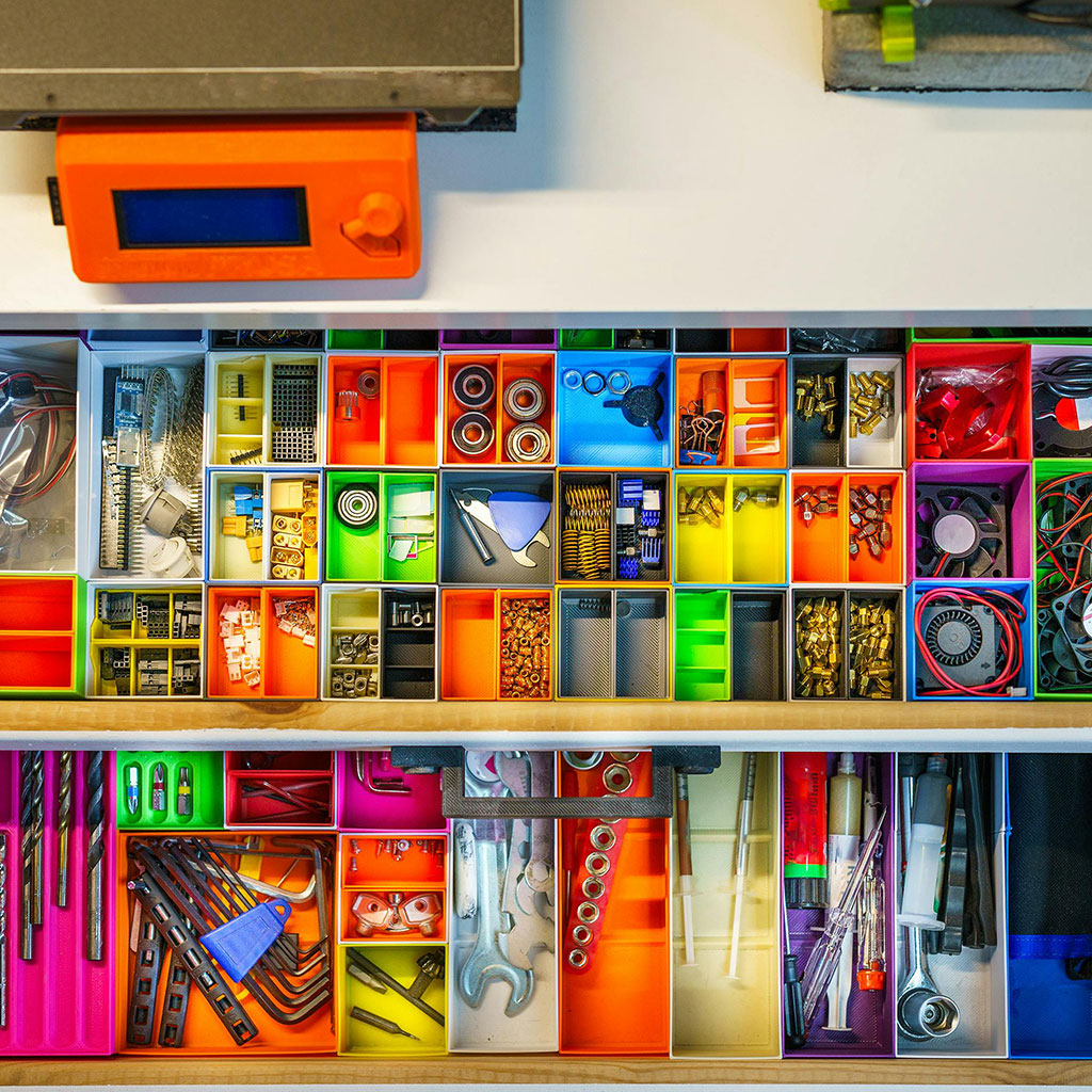 Impresora 3D en funcionamiento