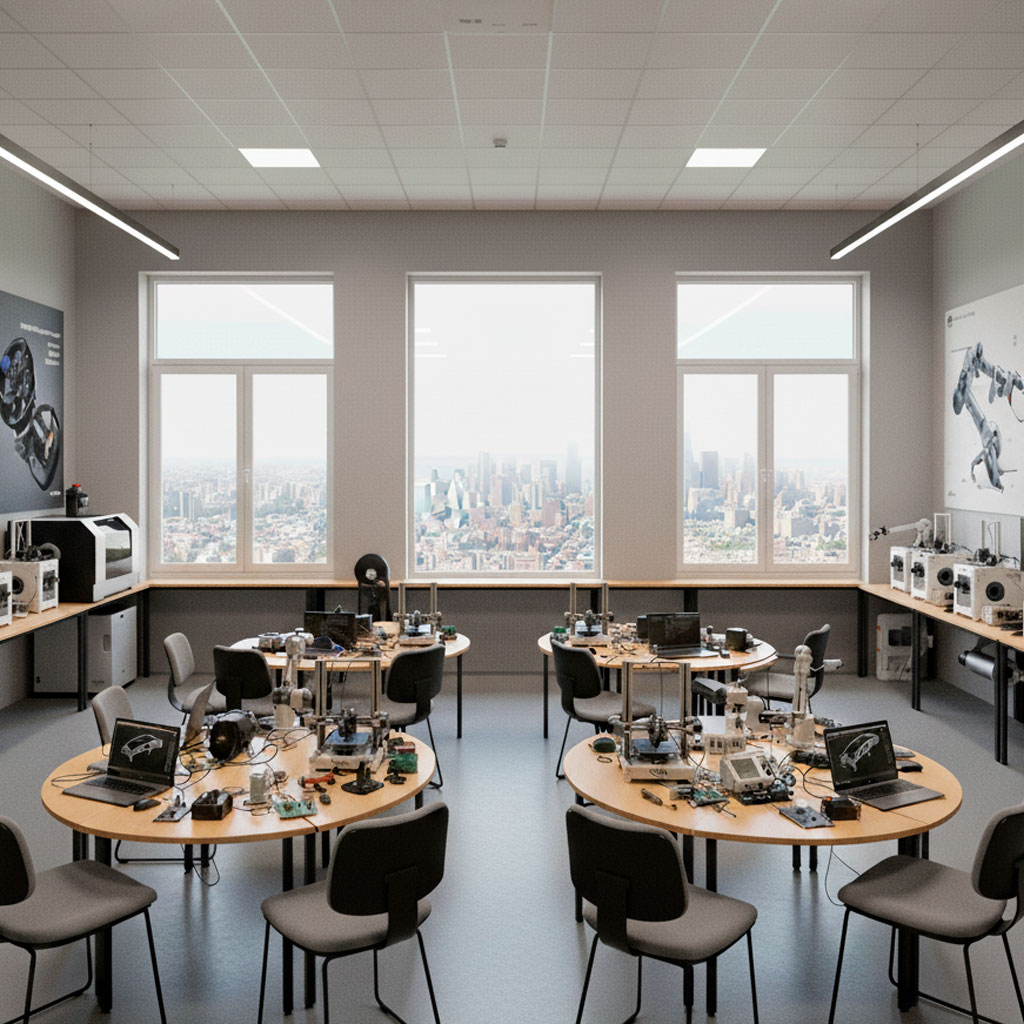 Aula ATECA equipada con tecnología